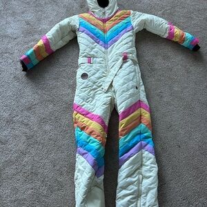 Colorful Chevron Ski Suit